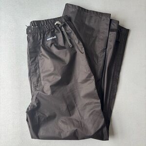 MONT-BELL | Vintage Black Gorpcore Ski Hiking Gore Tex Shell Pants  |Size XL